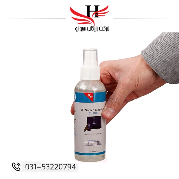 تمیز کننده 150 میلی HP مناسب پاکسازی قطعات الکترونیکی، پرینتر و تجهیزات اداری بدون آسیب | خرید و پخش عمده اسپری تمیز کننده HP از هیوارو شهرضا اصفهان و تهران